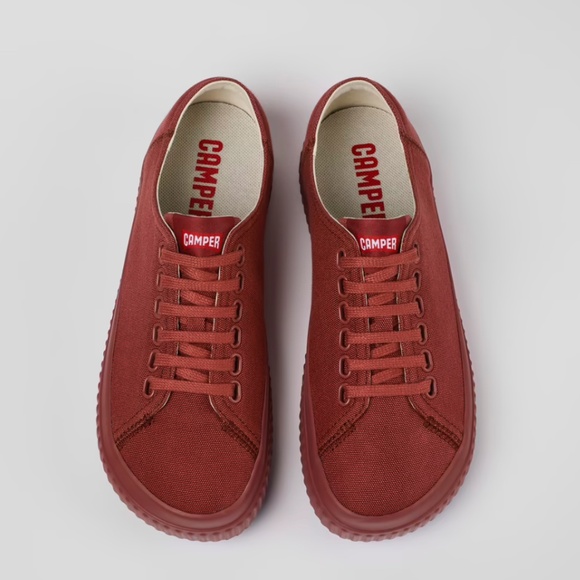 Camper Peu Canvas Sneakers Red - Picture 1 of 2